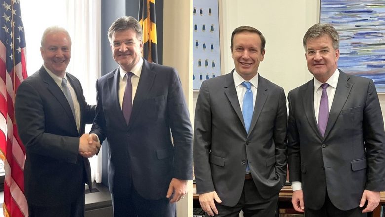 Lajçak takon senatorët amerikanë Van Hollen dhe Murphy, kërkojnë depërshkallëzim në Kosovë dhe rikthim në dialog