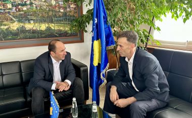 Aliu pas takimit me kryetarin e Leposaviqit: Biseduam për realizimin e projekteve për zhvillim ekonomik për të gjithë qytetarët