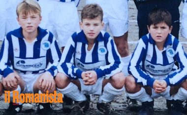 Klubi boshnjak ku Dzeko nisi karrierën i ka uruar fat në finalen e Ligës së Kampionëve me një foto nga fëmijëria