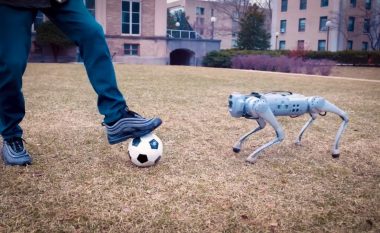 Nuk luan si Lionel Messi, por ky robot me katër këmbë befason me lëvizjet e tij me top