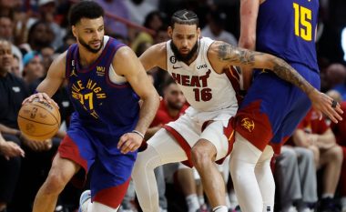 Denver Nuggets rikthen epërsinë, mposht Miami Heat në ndeshjen e tretë finale
