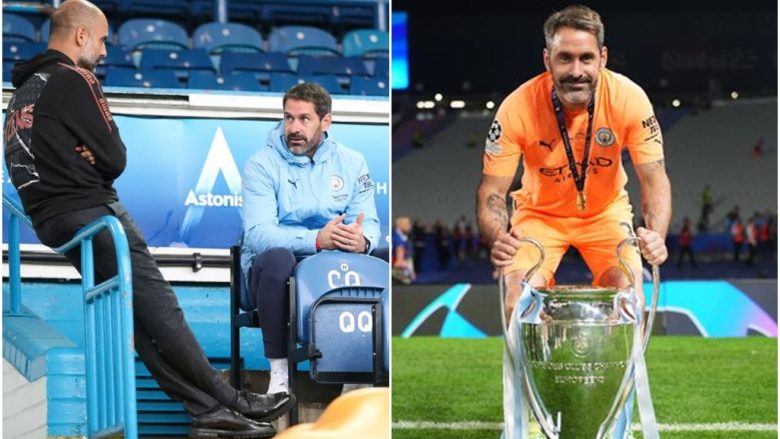 Një punë si ajo e Scott Carson – portieri i Man City paguhet mirë, nuk luan asnjëherë, shikon ndeshje të mëdha dhe së fundmi barazon edhe rekorde