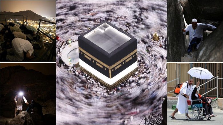 Udhëtimi për në Mekë i mbi dy milionë myslimanëve – një përshkrim përmes disa fotografive nga pelegrinazhi i Haxhit
