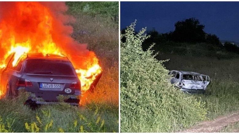 Gjendet një veturë e djegur afër vendit ku ndodhi vrasja në Prishtinë
