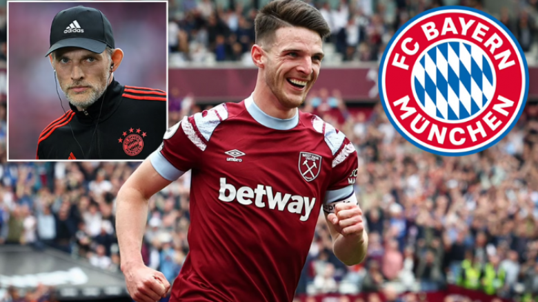 Thomas Tuchel mbetet i zhgënjyer nga bordi i Bayernit për Declan Ricen