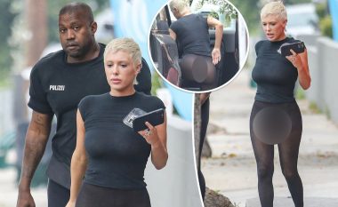 Kanye West dhe e dashura e tij arkitekte shfaqen me veshje skandaloze në publik, duke zbuluar edhe pjesët intime