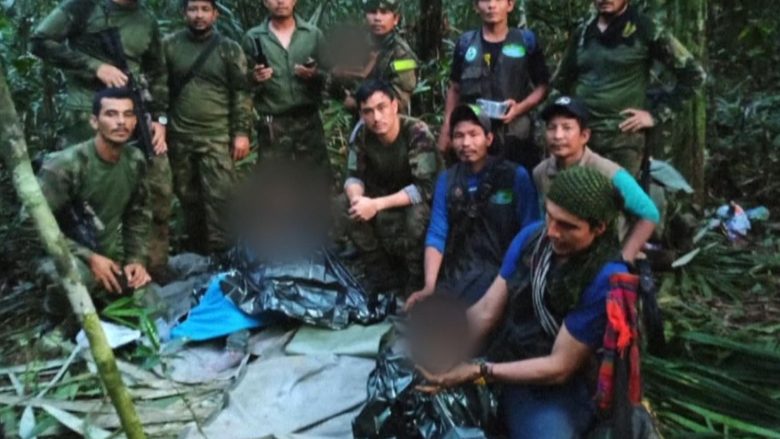 Katër fëmijë gjenden të gjallë në xhungël – 40 ditë pas një aksidenti të aeroplanit në Kolumbi