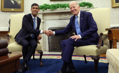 Çka do të diskutojnë Biden dhe Sunak në Shtëpinë e Bardhë?