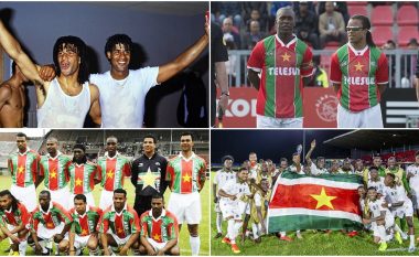 Shumë yje të futbollit vijnë nga ky vend, por luajnë te Holanda – Surinami me 500 mijë banor i ka dhënë shumë sportit më të njohur
