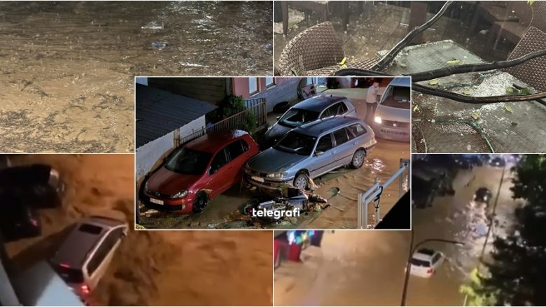 ​Gjendje e rëndë nga vërshimet në Pejë, preken familjet dhe bizneset