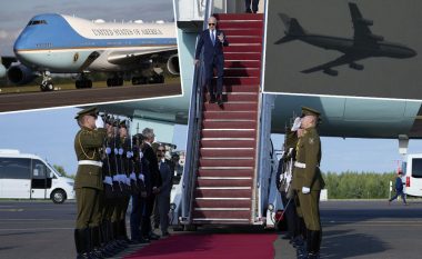 Biden arrin në  Lituani për samitin e NATO-s, udhëtoi me aeroplanin më të avancuar në botë – nga ai mund të koordinojë veprimet në rast të një lufte bërthamore