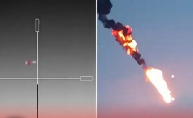 Ushtari ukrainas arrin që me Stingerin amerikan t’i shkatërrojë në ajër dy raketa ruse, që për objektiv kishin Kievin