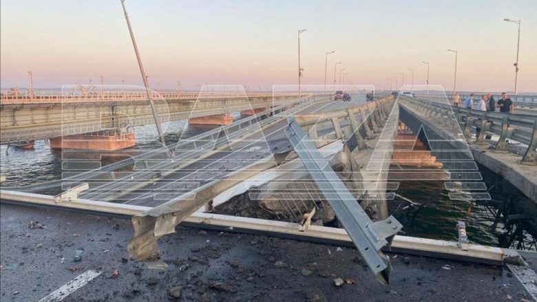 Shpërthim në urën e Krimesë, reagon Kievi