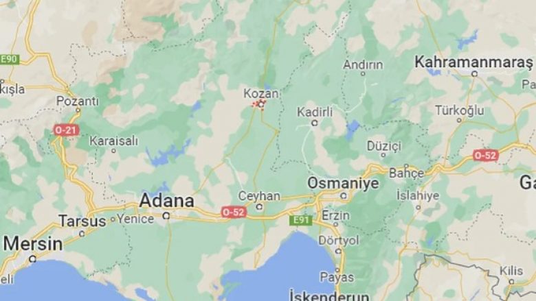 Një tërmet i fuqishëm godet provincën jugore turke të Adanas