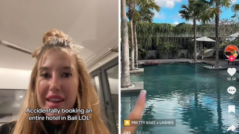Një grua prenotoi aksidentalisht të gjithë hotelin në Bali
