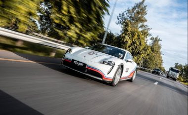 Porsche Taycan vendosi një rekord të ri, duke përshkuar 1845 kilometra në 29 orë
