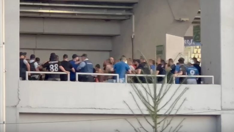 Ndalohen nëntë tifozë bullgar në Shkup, kanë prishur rendin dhe qetësinë publike në stadium