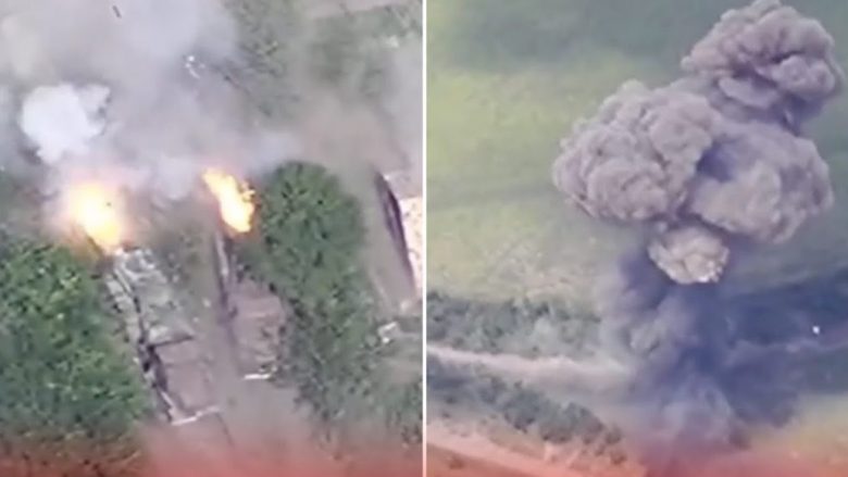 Ukrainasit hedhin në erë sistemet raketore ruse në Bakhmut