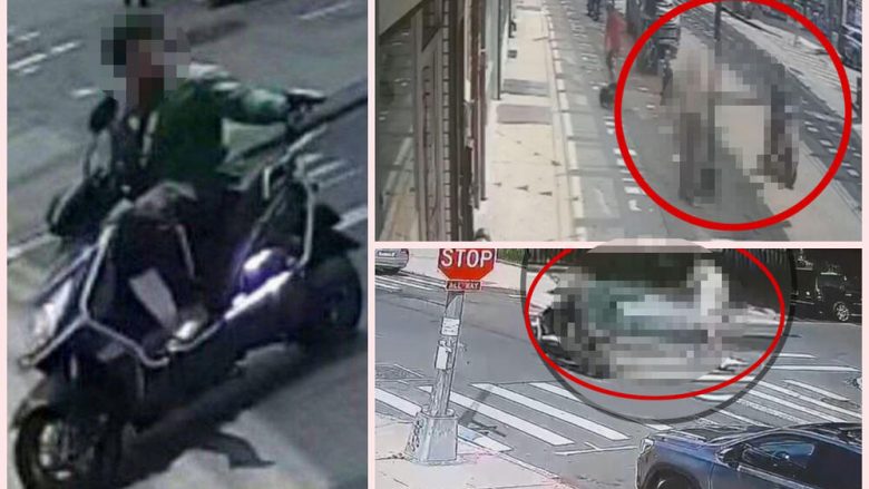 Publikohen pamjet e vrasësit që shëtitet me skuter rrugëve të New Yorkut dhe qëllon me revole këmbësorët