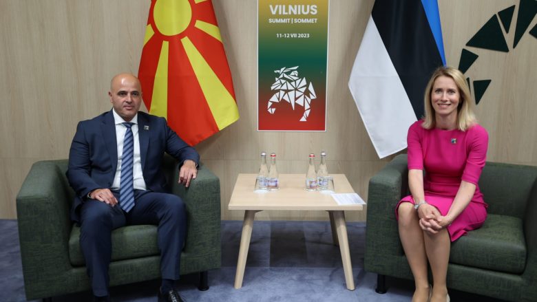 Kovaçevski – Kallas: Vazhdon dialogu politik dhe bashkëpunimi thelbësor në nivel dypalësh dhe shumëpalësh mes Maqedonisë së Veriut dhe Estonisë