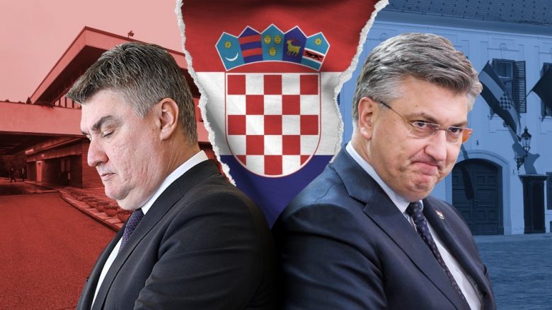 Dramë e vërtetë politike në Kroaci: Thellohen përplasjet mes presidentit dhe kryeministrit