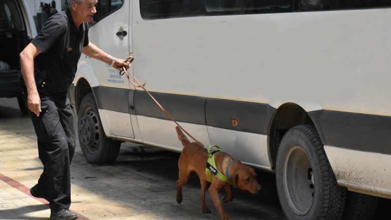 Dogana e Maqedonisë bëhet edhe me një qen nuhatës për zbulimin e narkotikëve, armëve dhe parave