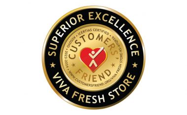 Korporata Viva Fresh Store e vetmja në Kosovë, fiton çmimin Customer’s Friend – Superior Excellence!