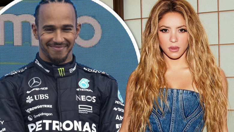 Teksa përfliten për romancë, Shakira dhe Lewis Hamilton argëtohen bashkë në një klub nate në Londër