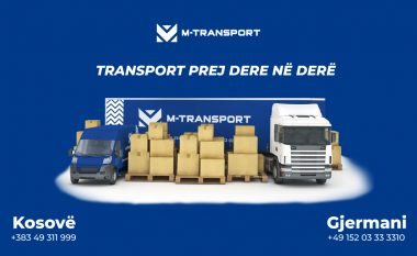 Transporti i shpejt e derë më derë nga Kosova në Gjermani dhe anasjelltas me M – Transport