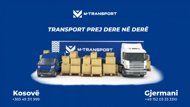 Transporti i shpejt e derë më derë nga Kosova në Gjermani dhe anasjelltas me M – Transport