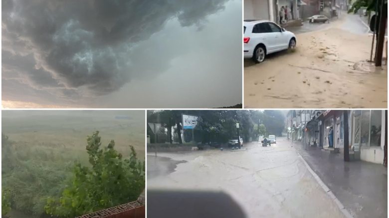 Shi i rrëmbyeshëm dhe erëra të fuqishme në disa qytete të Kosovës