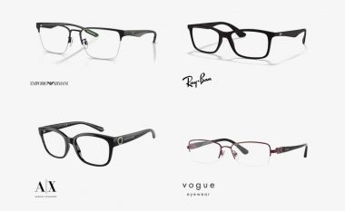 Kurrë më lehtë e më lirë s’ka qenë të blesh syze optike – që nga Ray Ban e deri te Armani