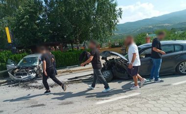 Tre të lënduar në një aksident trafiku në Prizren