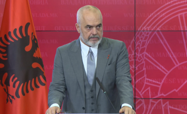 Rama: Shqipëria dhe Maqedonia e Veriut kanë qëllime për të luftuar sfidat e përbashkëta