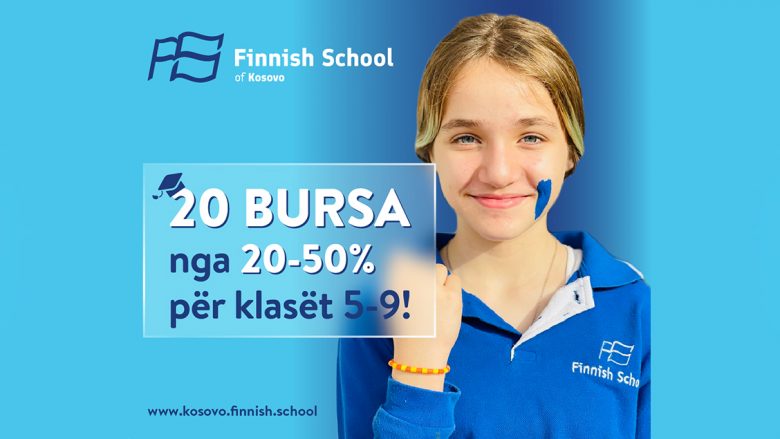 Shkolla Finlandeze ofron 20 bursa për klasët 5-9