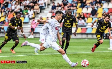 Gjilani merr barazim të rëndësishëm ndaj Progres Niedercorn, Arbnor Ramadani shënon dy gola