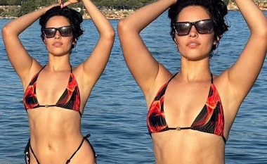 Camila Cabello pozon 'topless' nga pushimet në Porto Riko