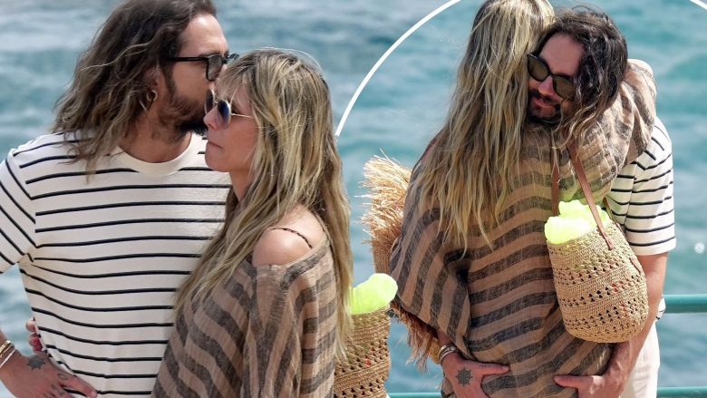 Heidi Klum fotografohet në momente romantike me bashkëshortin Tom Kaulitz gjatë pushimeve në Itali