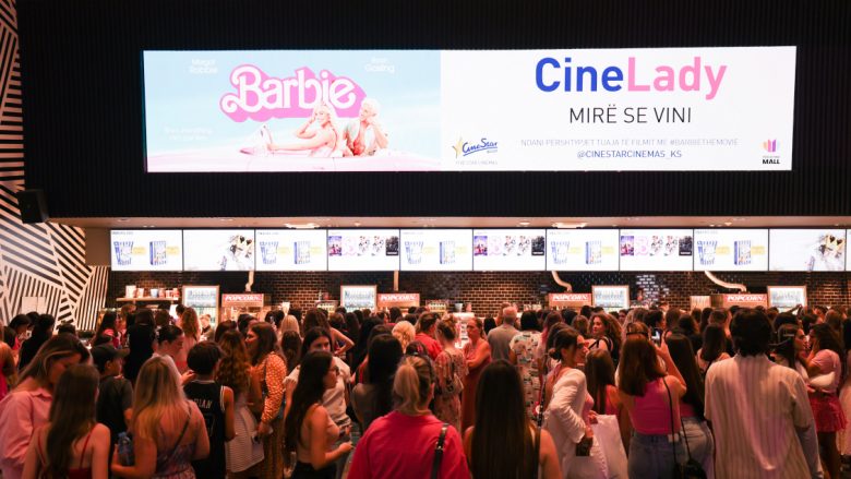 ‘Barbie” në  CineStar Megaplex – “Cinelady” më i vizituar në rajon!