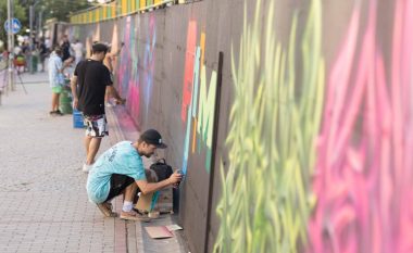 Grafitet që i japin ngjyrë Prishtinës