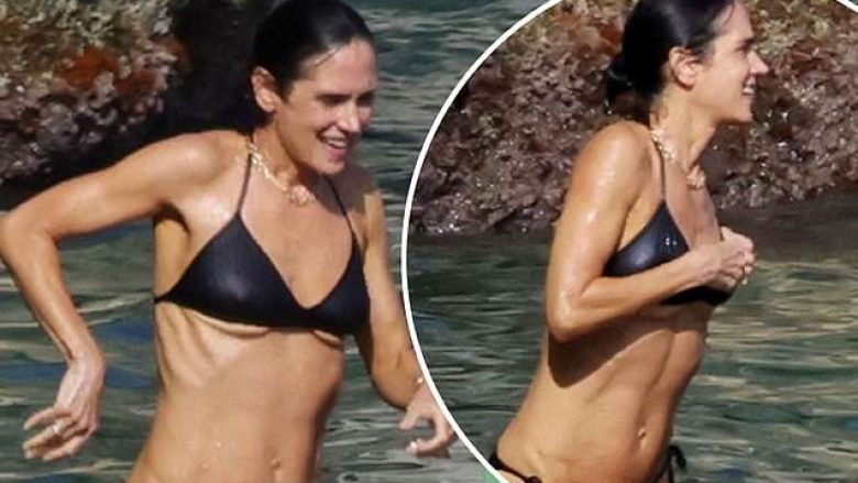 Përkundër moshës, Jennifer Connelly shfaqet në top formë nga pushimet në Capri