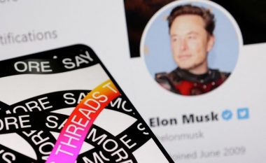 Llogaria e pezulluar në Twitter që gjurmon lëvizjen e avionit të Elon Musk në Threads