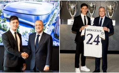 “Dua të jem një legjendë e Real Madridit”, Arda Guler prezantohet me fanellën me numër 24