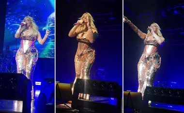 Bebe Rexha iu drejtohet fansave në koncert: Lërini telefonat, shijojeni momentin