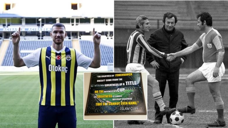 Dzeko shpërndan një thënie të gazetarit shqiptar për Fenerbahcen – Islam Çupi kishte dhuruar disa perla për klubin turk