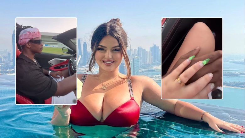 Enca me të dashurin e saj Mickey Neblett, publikojnë video nga momentet e këndshme që po shijojnë në Dubai