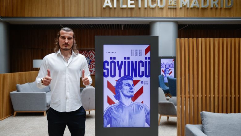 Zyrtare: Soyuncu, lojtar i Atletico Madridit