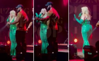 Sërish telashe në koncertin e Bebe Rexhës, artistja ndërpret interpretimin për shkak të keqësimit të gjendjes së një fanseje