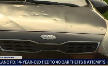 Policia në Teksas arreston 14 vjeçarin – lidhej me vjedhjet dhe tentim vjedhjet e afro 40 veturave Kia
