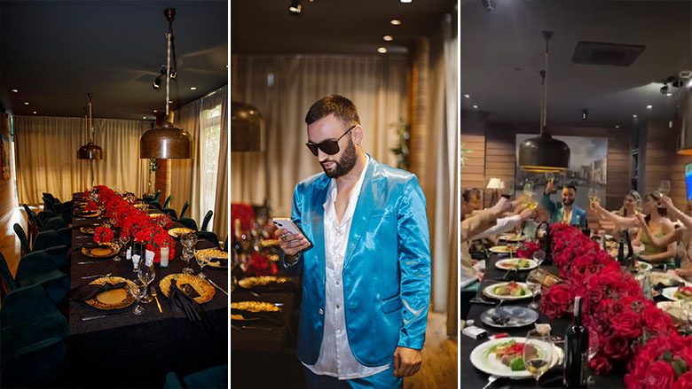 Mr. Rex organizon darkë private me influencuesë dhe modelë të njohur shqiptarë